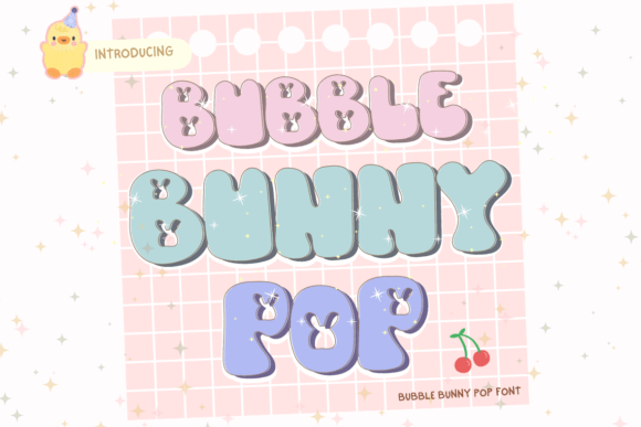 Bubble Bunny Pop Font Review