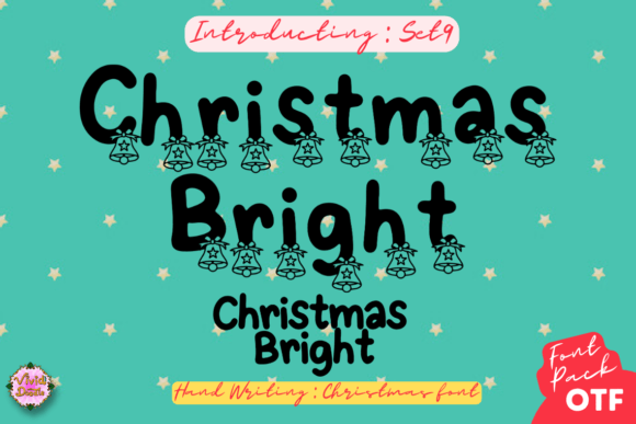 Christmas Bright 9: A Festive Font for Business