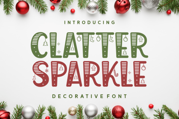 Clatter Sparkle: A Festive Font for Web Design