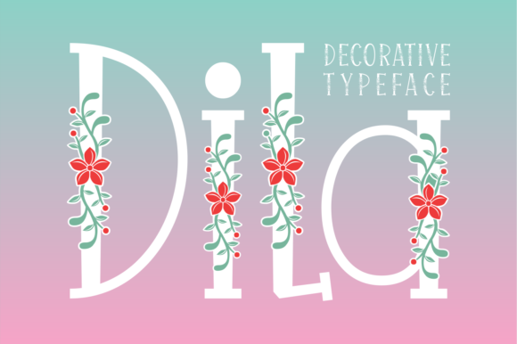 Dila: A Decorative Font for Web Design