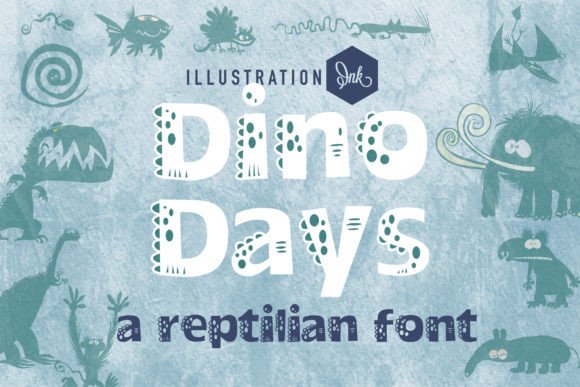 Dino Days Font: Prehistoric Style for Modern Design