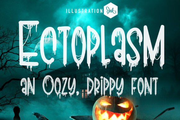 Ectoplasm: A Spooky Typeface for Creative Projects