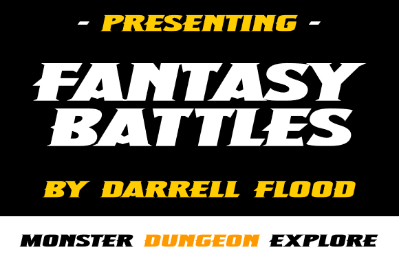 Fantasy Battles Font for Web Design