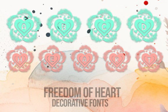 Freedom of Heart Font for Web Design