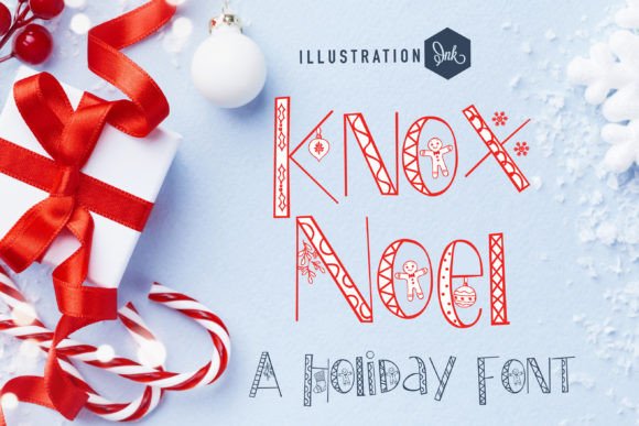 Knox Noel: A Festive Font for Creative Campaigns