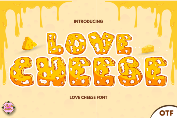 Love Cheese Font for Business Branding