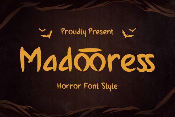 Madooress: A Horror Font for Web Design