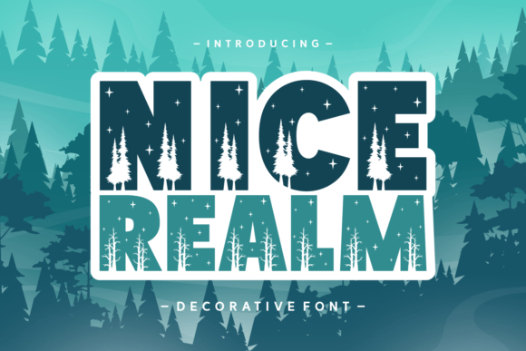 Nice Realm: A Creative Font for Bold Design