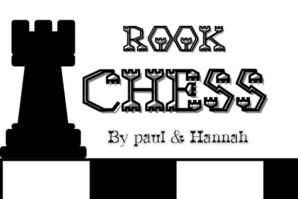 Rook Chess Font for Web Design