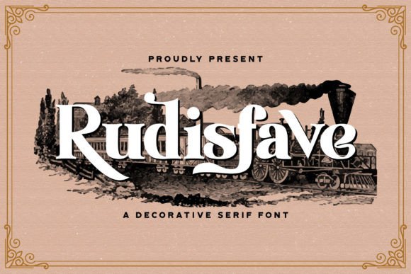 Rudisfave: A Stylish Serif Font