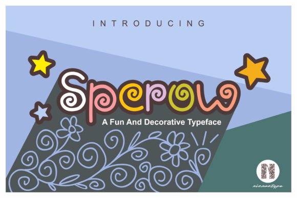Sperow Font: A Fun and Decorative Typeface