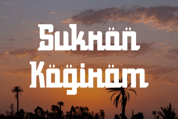 Sukron Kogiram Font Review
