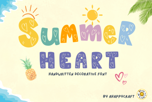 Summer Heart Font Review