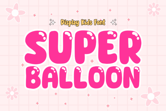 Super Balloon Font for Web Design