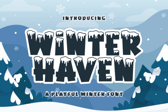 Winter Haven Font: Cozy Typography for Makers