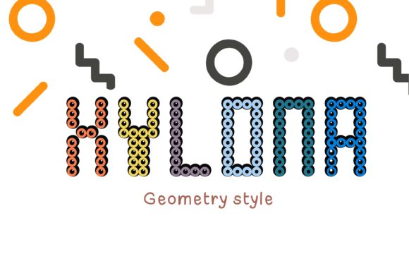 Xylona is a cool and geometric styled decorative font that brings a playful yet authentic vibe to any design project. I first came across it while working on a branding project for a small, local children’s activity center. The client wanted something that felt both modern and approachable—something that would resonate with kids but still look professional in the overall brand identity. Xylona fit the bill perfectly.