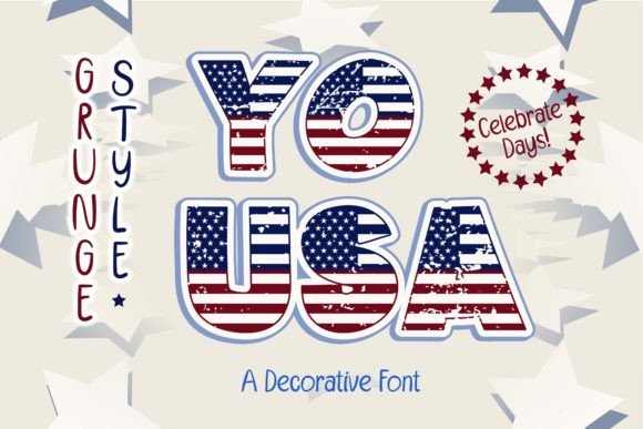 Yo Usa: A Fun Decorative Font for Creative Projects